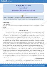 Đề thi giữa học kì 1 Tiếng Việt 4 Cánh diều - Đề số 2